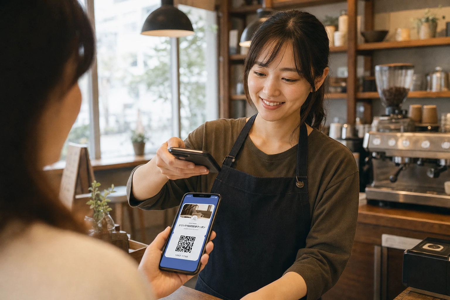 常連さんが、新しい一杯のお客さまを連れてくる。